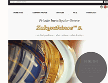 Tablet Screenshot of private-investigator-greece.com